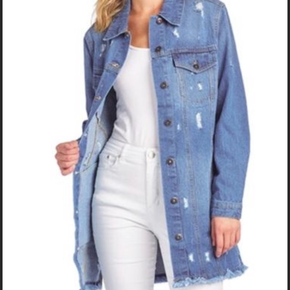 Longer Denim jacket